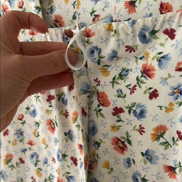 Hand Maid Floral High Low Blouse - Picture 3 of 8